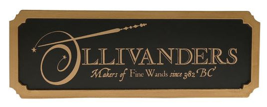 Harry Potter - Ollivander Ladenschild - Wandschmuck