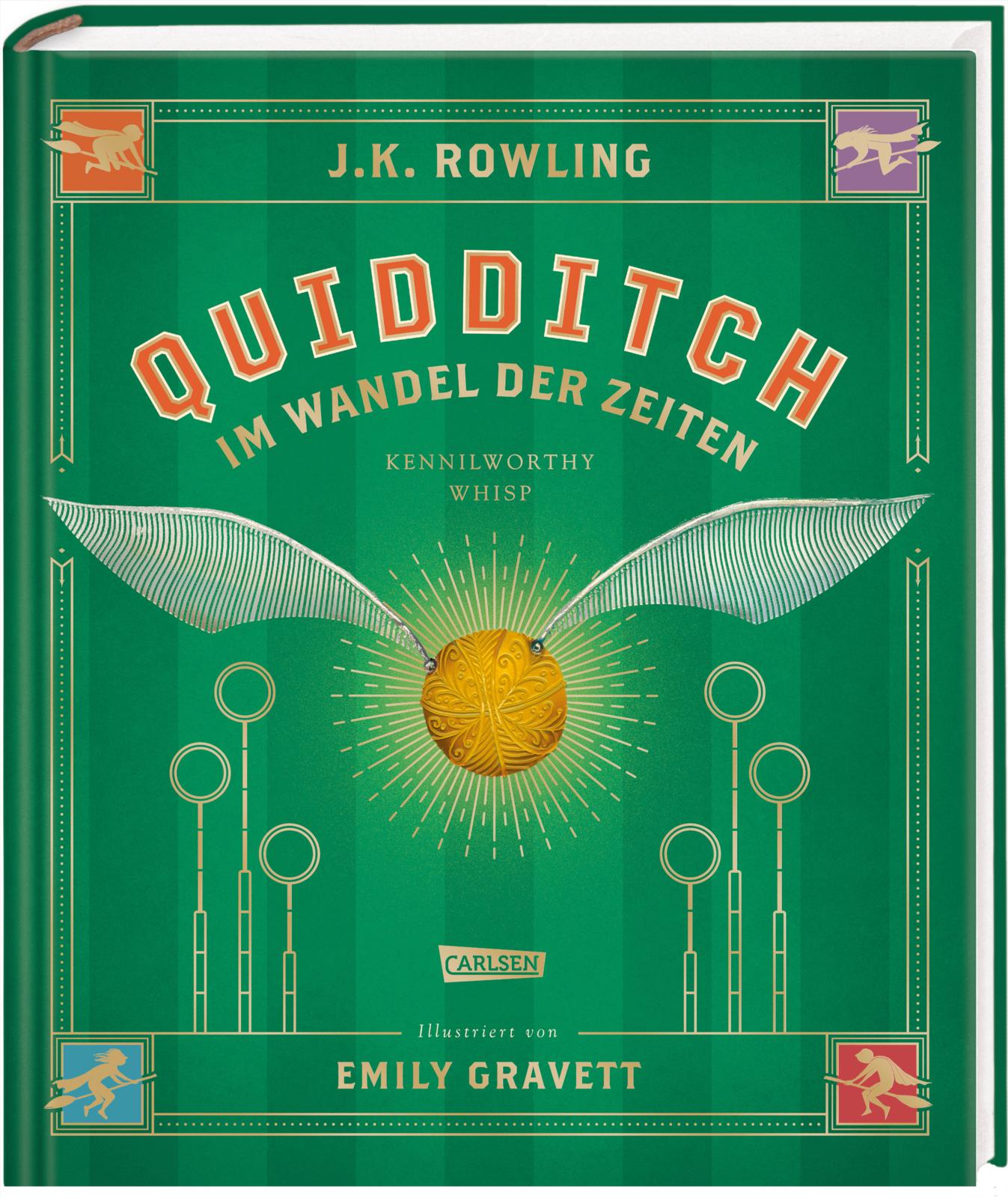 Harry Potter - Quidditch im Wandel der Zeiten (farbig illustrierte Schmuckausgabe)