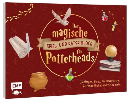 Harry Potter - Der magische Spiel-und Rätselblock für Potterhead