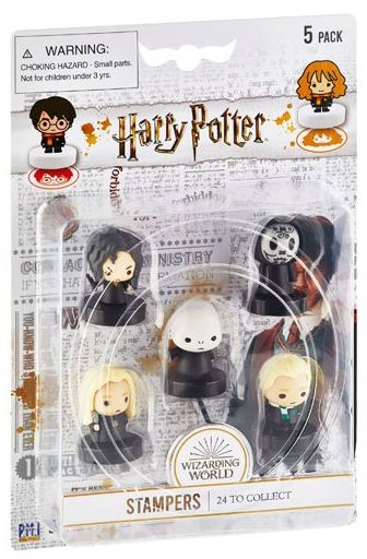 Harry Potter - Stempel 5-er Pack - Bellatrix, Draco, Voldemord, Lucius, Totesser