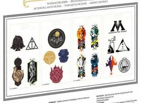 Harry Potter - 20 verschiedene Wandsticker