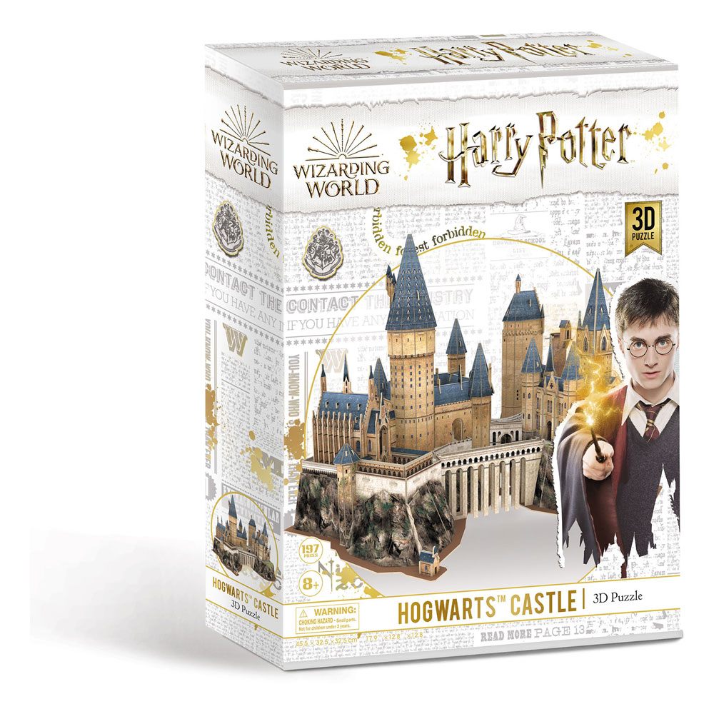 Harry Potter - Schloss Hogwarts - 3D Puzzle (197 Teile)