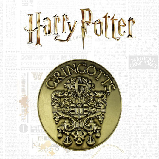 Harry Potter - Limited Edition Medaille - Gringotts
