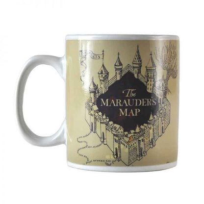 Harry Potter - Tasse mit Thermoeffekt - Karte des Rumtreibers (Marauder's Map)