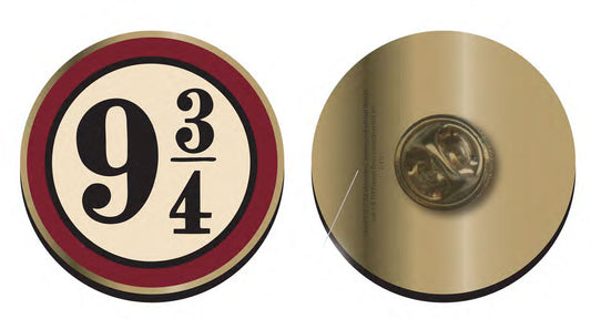 Harry Potter - Ansteck-Button - Platform 9 ¾ (rot)