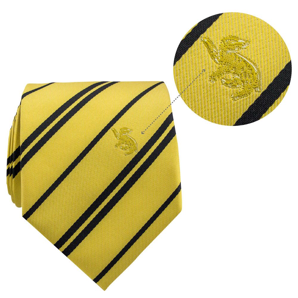 Harry Potter - Krawatte & Ansteck-Pin Deluxe Box - Hufflepuff