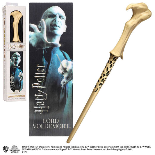 Harry Potter - Lord Voldemort Zauberstab mit 3D Lesezeichen