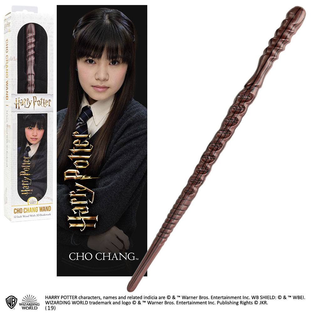 Harry Potter - Cho Chang Zauberstab mit 3D Lesezeichen