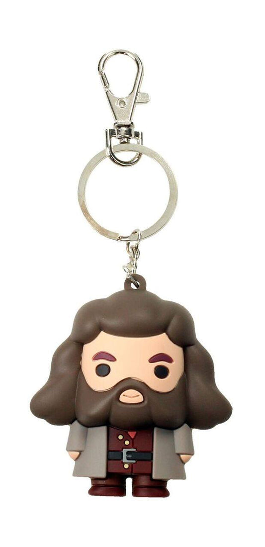 Harry Potter - 3D Gummi-Schlüsselanhänger - Rubeus Hagrid (7cm)