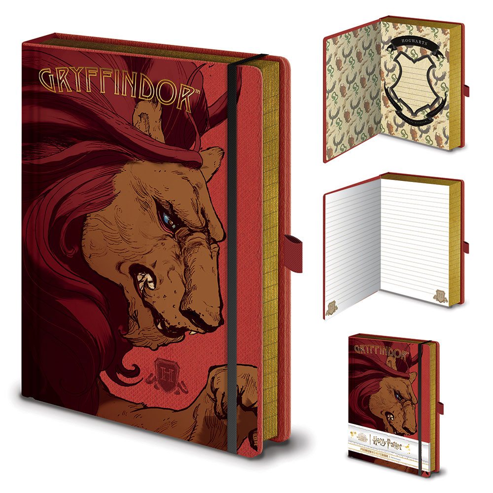 Harry Potter - Premium Notizbuch A5 - Gryffindor
