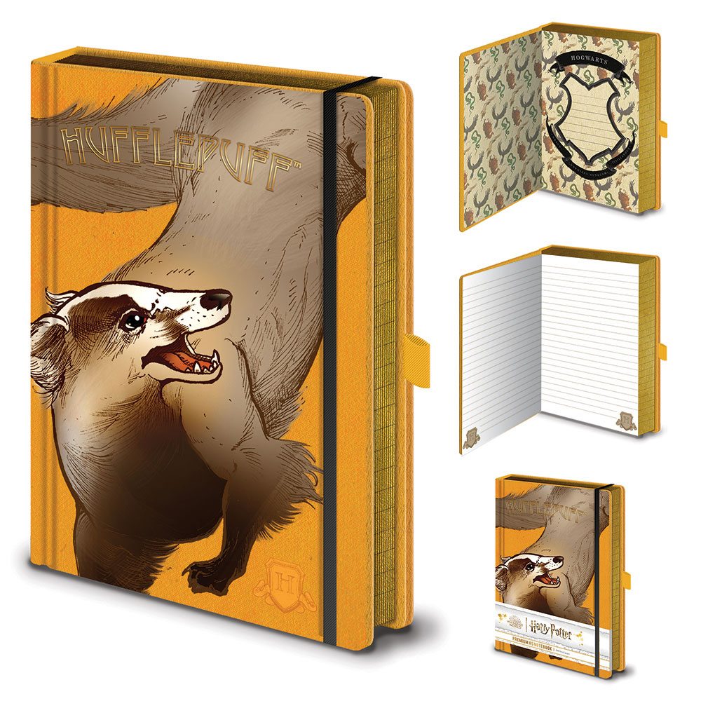 Harry Potter - Premium Notizbuch A5 - Hufflepuff